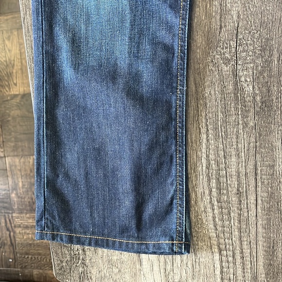 Tommy Hilfiger premium dark blue jeans.  Boot cut 30 x 30 - Picture 4 of 11